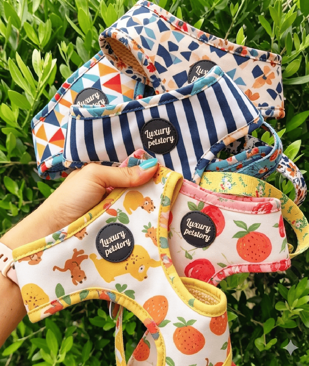Custom Printed Dog Harness Set Manufacturer | Wholesale OEM Pet Harness Supplier