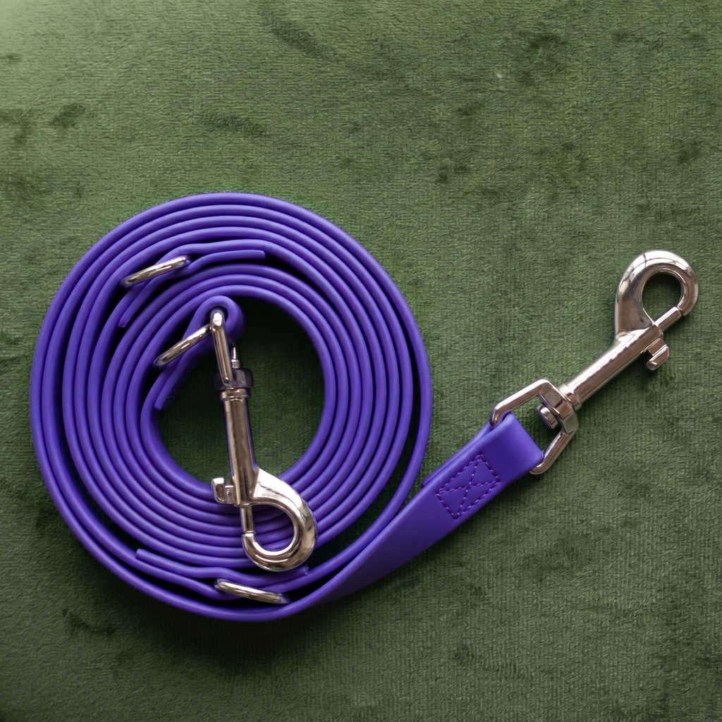 Custom Biothane Hands Free Dog Leash for Pet Brands and Bulk OEM Orders